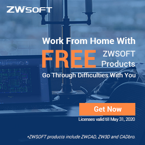 Mfgtechupdate's tweet image. Free licenses of 2D CAD #ZWCAD, 3D CAD/CAM #ZW3D, and 3D CAD Viewer #CADBro are now ready for all of you who need it at home to facilitate your design work. 

Click here to get a free license: lnkd.in/g83ui8v

@ZWSOFT @AnubhabHazra