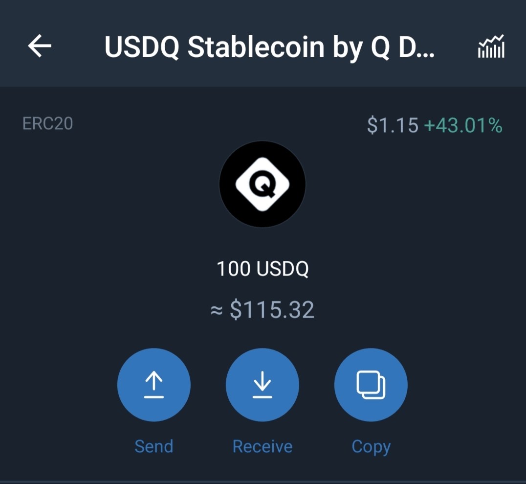 ChainXnon's tweet image. USDQ X USDT🔥
legit 💯💯💯
Buy a minimum of 0.05 ETH and immediately received 100 USDQ + 200 USDT🔥

airdrop-usdq.cf/?ref=0x81C76fb…

1=go to trust wallet or metamask 
2=click on dapps 
3=and paste link on serch bar 

HURRY UP LIMITED TIME OFFER🔥
Instant receive❗
Dont miss❗