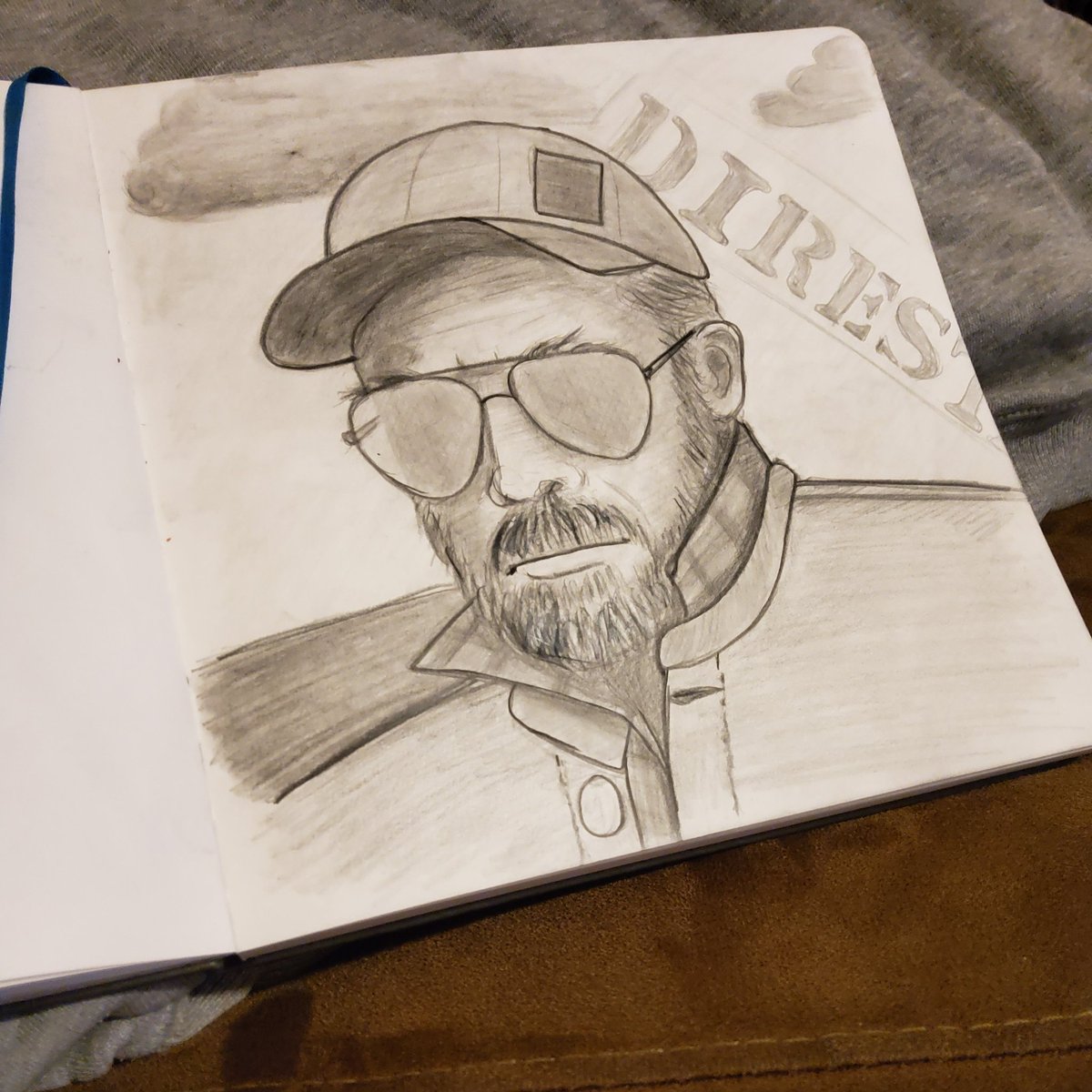 makebrooklyn's tweet photo. The @TURGdesign #lockdownthrowdown word today is #icon I went with both a #maker and a #fashion icon ... @JimmyDiResta 

#art #artadjacent #sketch #pencil #portrait #sketchbook #showmeyourillo https://t.co/Gpr3OryY5i