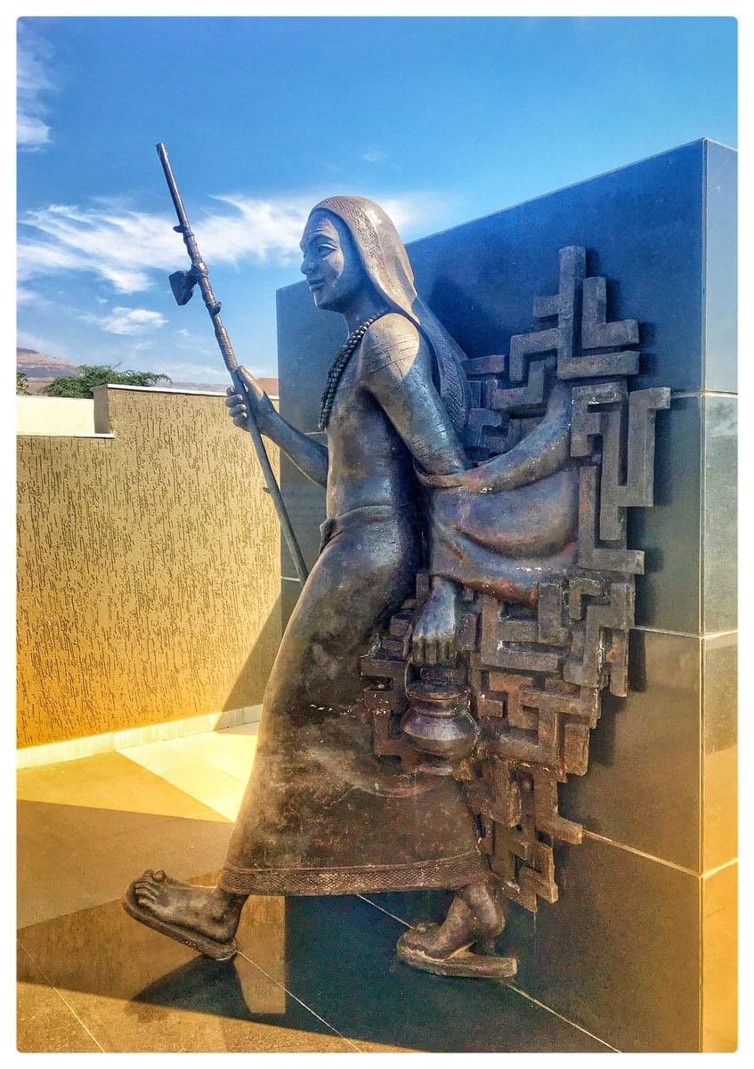 ShefVaidya's tweet photo. Let us celebrate the life and legacy of Sri Aadi Shankaracharya, one of the greatest minds Bharat has ever produced! Pic by me, of the Aadi Shankara Murti at Chinmaya Vibhooti, Kolwan, near Pune. https://t.co/51oUu5p0Zj