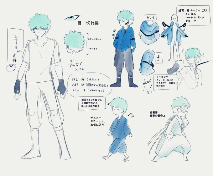 探索者エヴァンス 簡易資料💻 