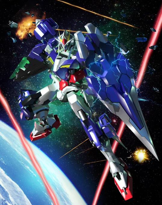 ダブルオーガンダムセブンソード/G #ガンダム #ガンダム00 #セブンソード #ダブルオーガンダムセブンソード/G #CG  