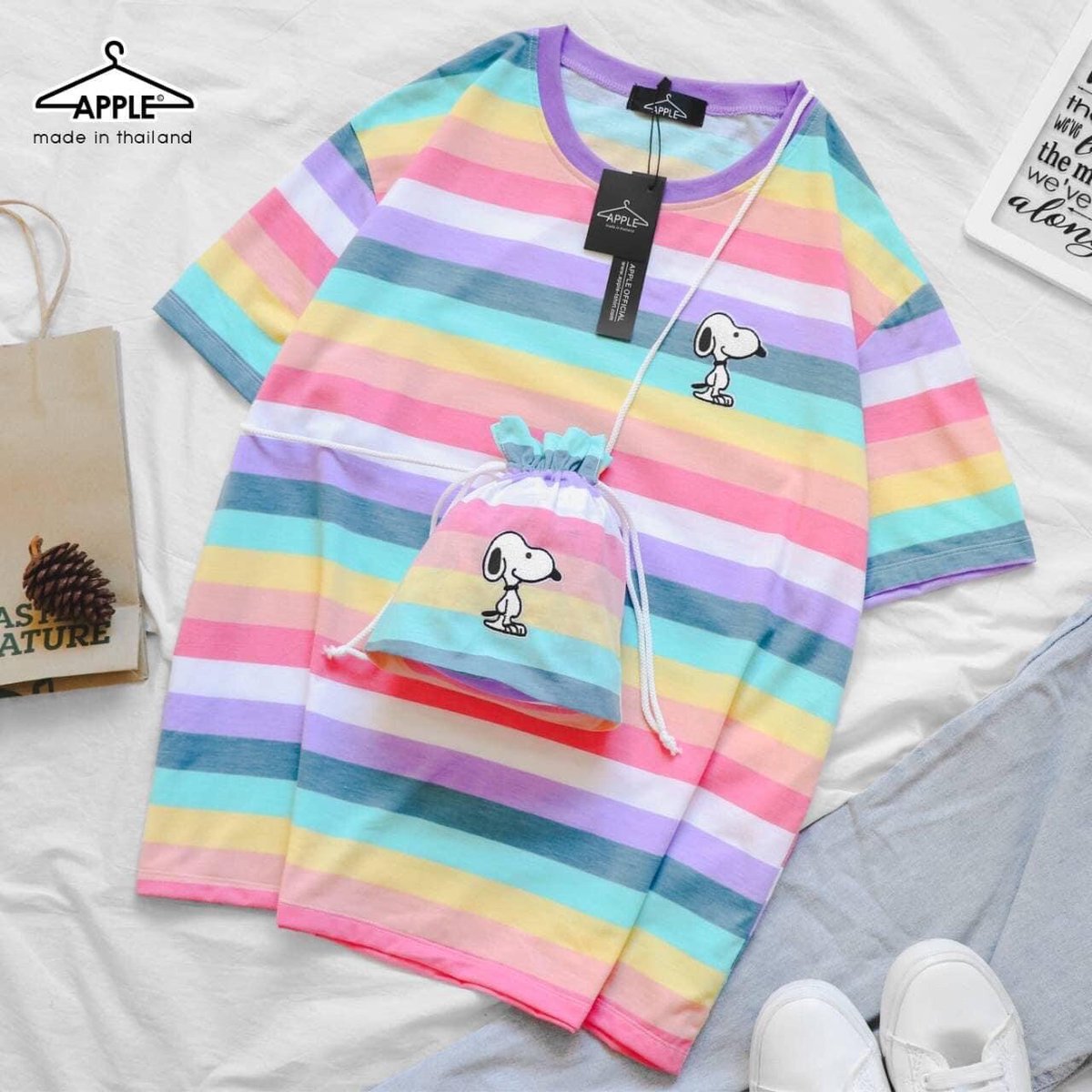 ppwrshoppyy's tweet photo. เสื้อโอเวอร์ไซส์ ผ้าคอตตอน พร้อมกระเป๋า
รอบอก : 32-42”
ยาว : 28” 
แขนยาว : 7.5”
ราคาเซ็ตละ 169.-
3เซ็ตขึ้นไป เซ็ตละ 150.-
สอบถาม/สั่งซื้อ
ไลน์ : @wax1189u (มี@) 
#เสื้อครอปคอกลม #เสื้อยืด #เสื้อยืดสไตล์เกาหลี #เสื้อโอเวอร์ไซส์ #เสื้อโอเวอร์ไซส์ราคาถูก #เสื้อลายทาง #เสื้อมูมิน https://t.co/BFynYiXoWB