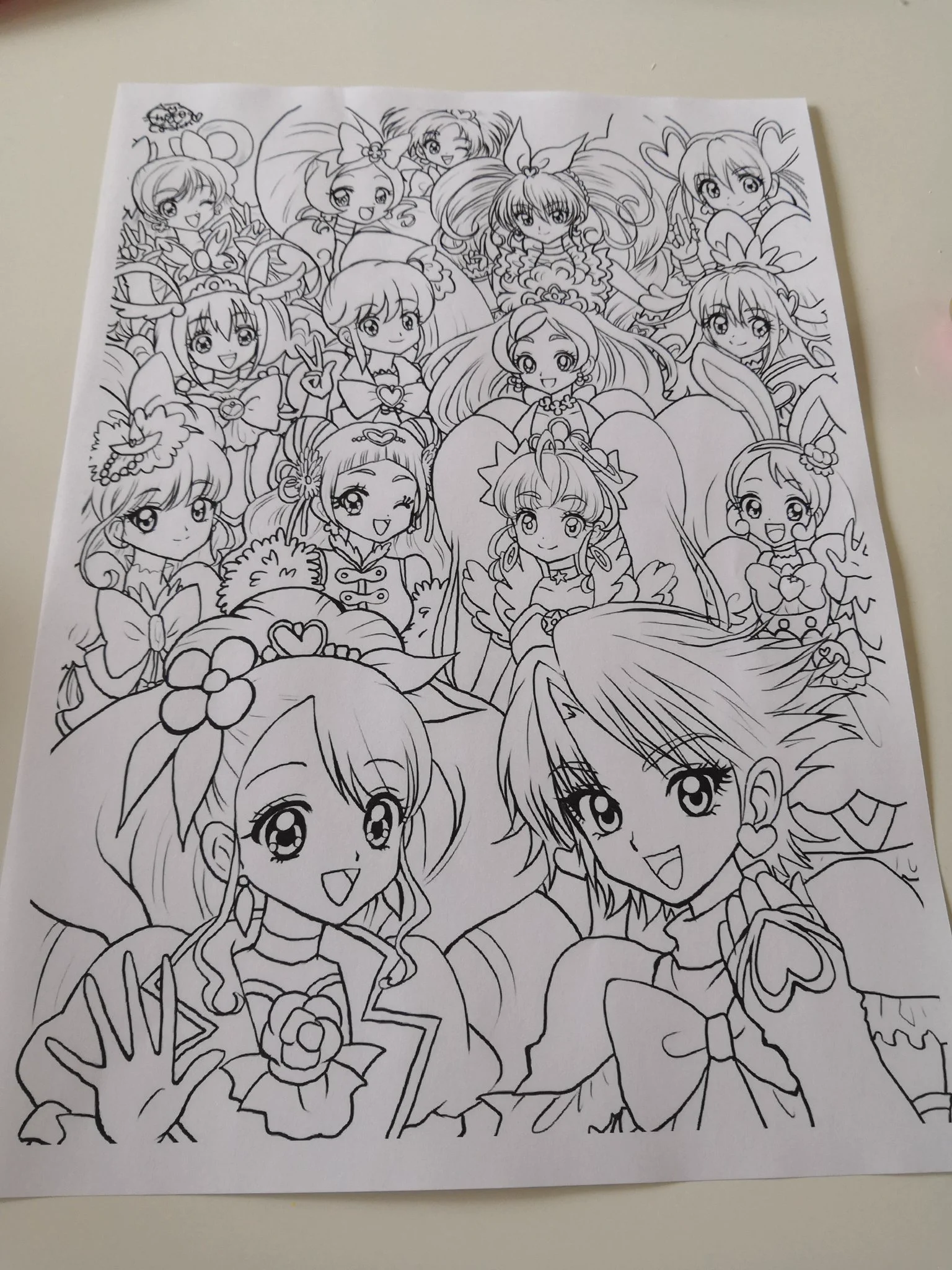 うちの子に見せたら、ぬりたーーーい！！！😍とめちゃめちゃテンション上がったのでプリントしてみた🥰しょこたんありがとう😆  