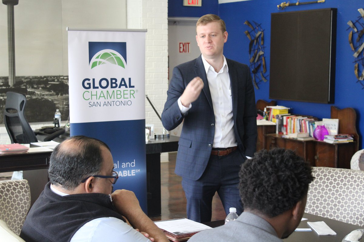 #FinancialAdvisor, Quinton @QTramontano of Merrill Lynch Wealth Management shared with our #GlobalChamber board members his services are available by calling his San Antonio office at 210-805-2906.