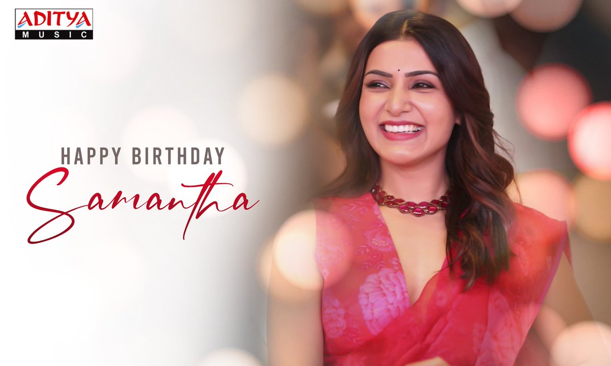 Wishing the one and only <a href="/Samanthaprabhu2/">Samantha</a> a super duper birthday!! May this year be full of good films and success.

#HappyBirthdaySamantha
#HBDsamantha