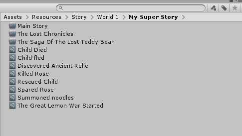 This Unity tips has been introduced to us by <a href="/miki_p0/">MikiP0</a>! Thanks :)

With Unity, you can create scriptable objects to identify concepts such as story choices!

No more messy enum, welcome neatly sorted folders!

#unityTips  #indiedev #indiegamedev