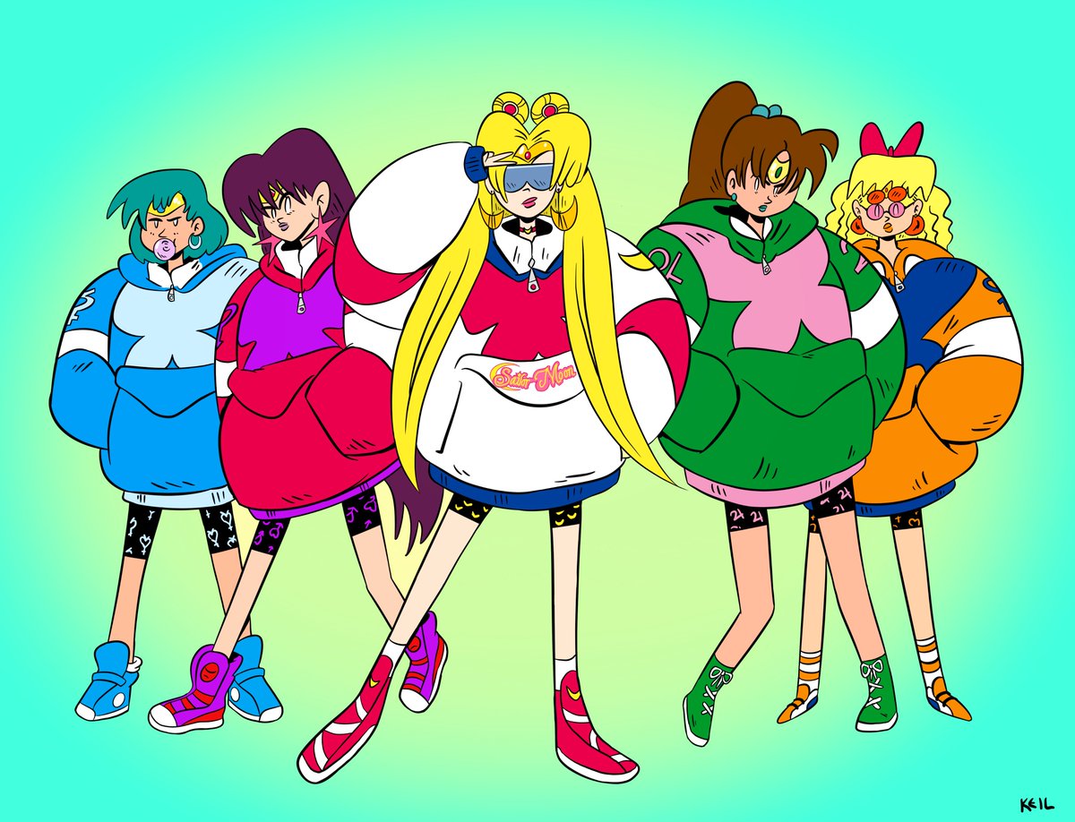 What y'all know about Sailor Moon?  #superheroesinstarterjackets