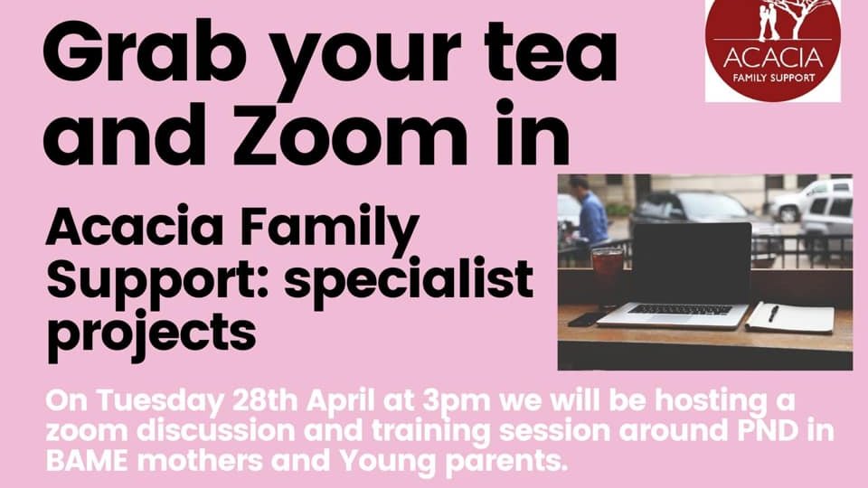 Today and tomorrow we are running a training session on postnatal depression and supporting vulnerable groups particularly BAME and Young parents. Both sessions are now full however send us a DM if you're interested and we'll happily arrange some more !