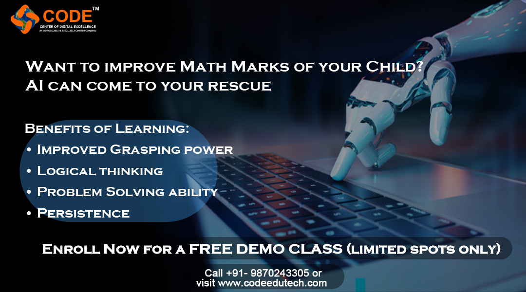 codeedutech's tweet image. Let your kid learn Artificial Intelligence Online at Home. Grades 9-10. Register for free demo: bit.ly/2y36lFS
#aicertificationcourse #bestmachinelearningcourse #artificialintelligenceonlinecourse #learningathome #elearning #codeedutech