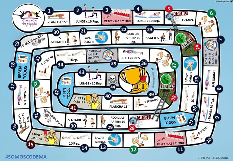 Hemos adaptado la OCA que amablemente <a href="/danilopez006/">Dani Lopez</a> ha compartido en Twitter para todos nuestros jugadores de balonmano.
🙌🦢

¡Esperemos que la disfruten en una de esas tardes de lluvia sin muchos planes! 

¡Ánimo chic@s, ya queda menos!❤

#SOMOSCODEMA