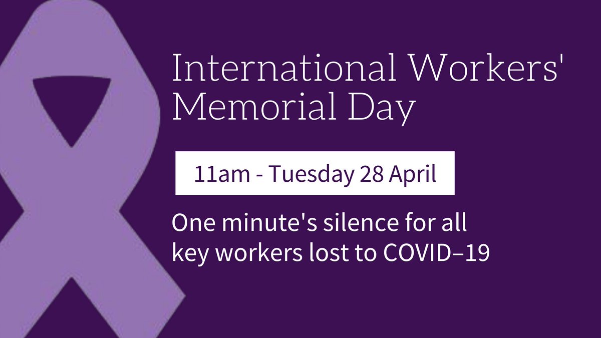 This morning at Brodie Engineering, we marked #InternationalWorkersMemorialDay with one minute of silence at 11am to honour all key workers who have lost their lives to COVID-19.

#IWMD2020