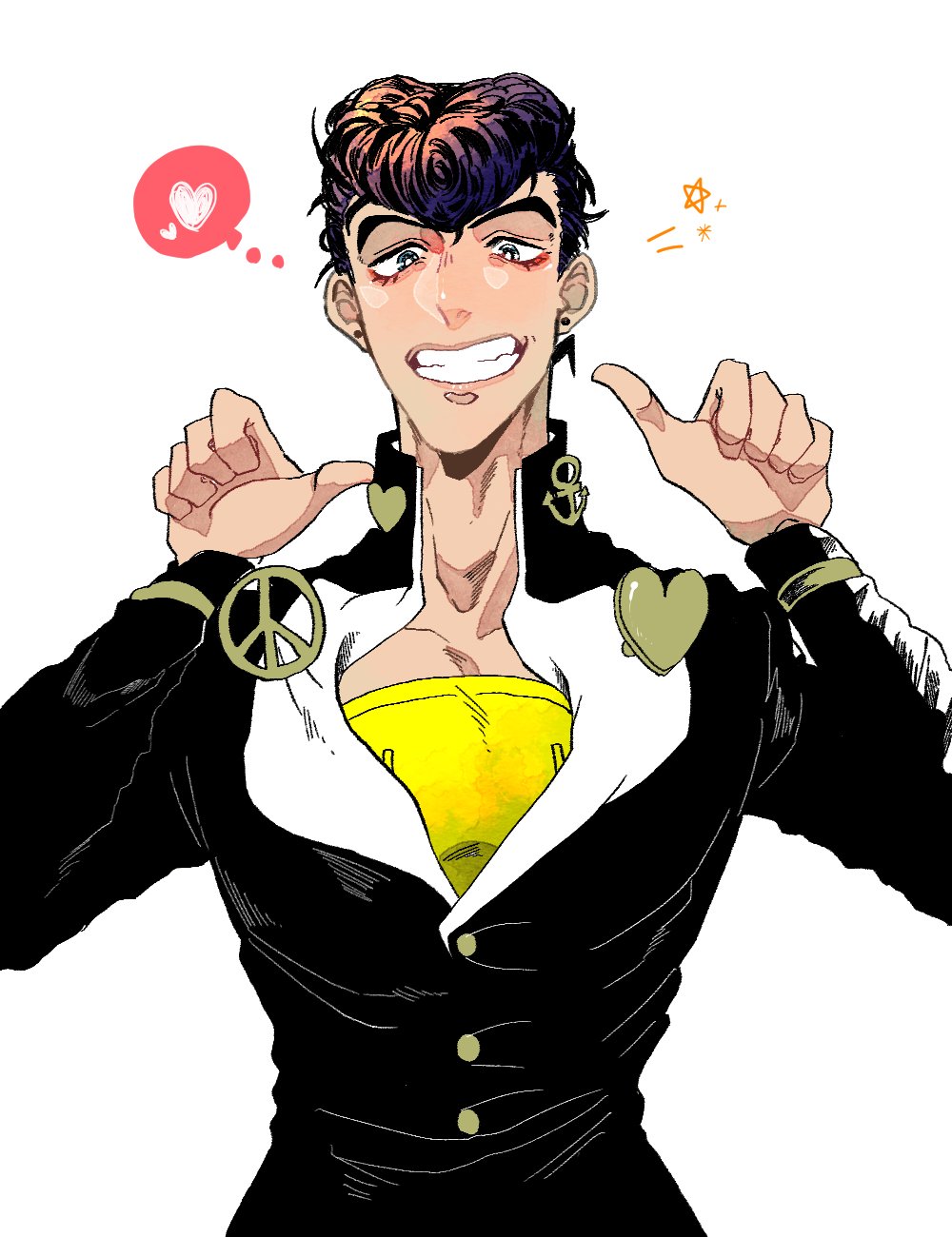 𝙎𝙃𝙄𝙉𝙊 東方仗助はかわいい