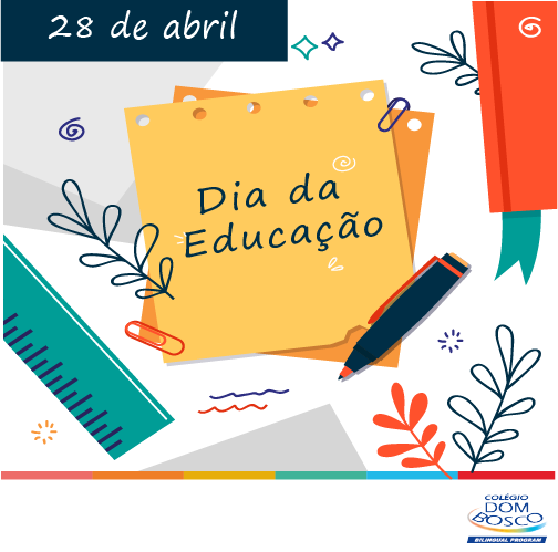grupodomboscosp's tweet photo. #DiaDaEducacao #Educacao
#EducacaoDeExcelencia
#EuSouDomBosco #OrgulhoDePertencer
#NossoDomEEducarComExcelencia https://t.co/89BvFw2z8j