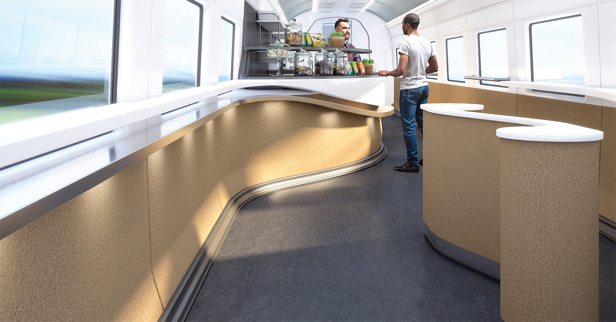 The robust, hard wearing properties of Fleet FR wall and ceiling covering, meets the demands of high traffic rail environments that require long lasting performance and ease of maintenance. 

Order you sample here > fal.cn/37MN8