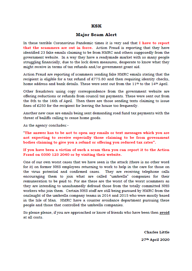 Major scam alert

#Bedford