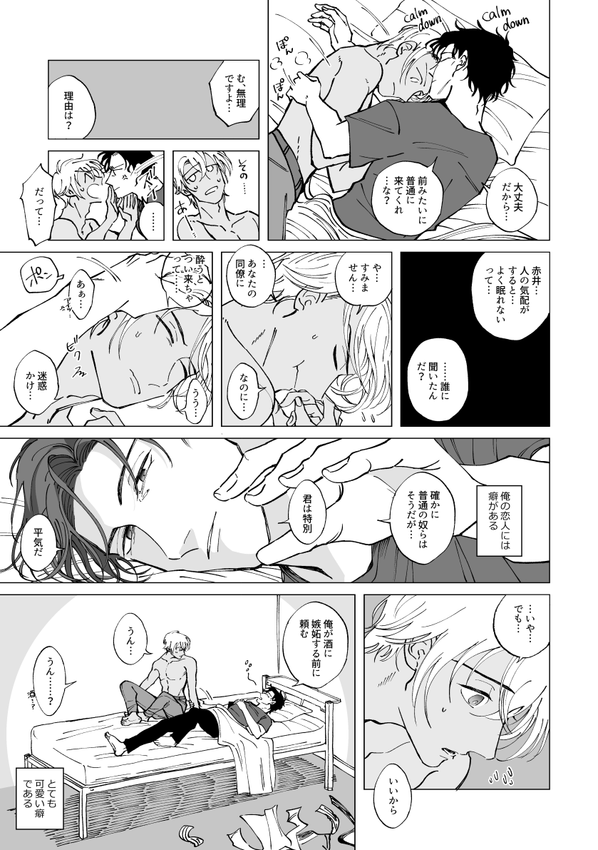 赤安 「俺の恋人には癖がある」2/2 