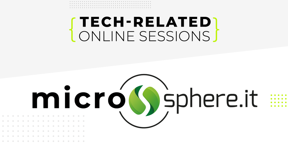 Big news!🔥

While we're waiting for sphere.it to be back, we're happy to invite you to join a unique sneak-peek of what we're planning for this October💪

The very first one of our online meetings is just around the corner! 

details here👉 sphere.it/microsphere-20…