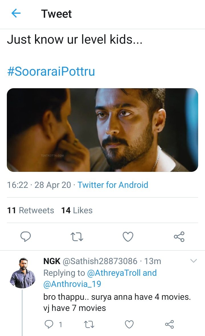 Loki199502's tweet photo. That Reply... 😂😂😂 #Master https://t.co/kjMz3ekjMG