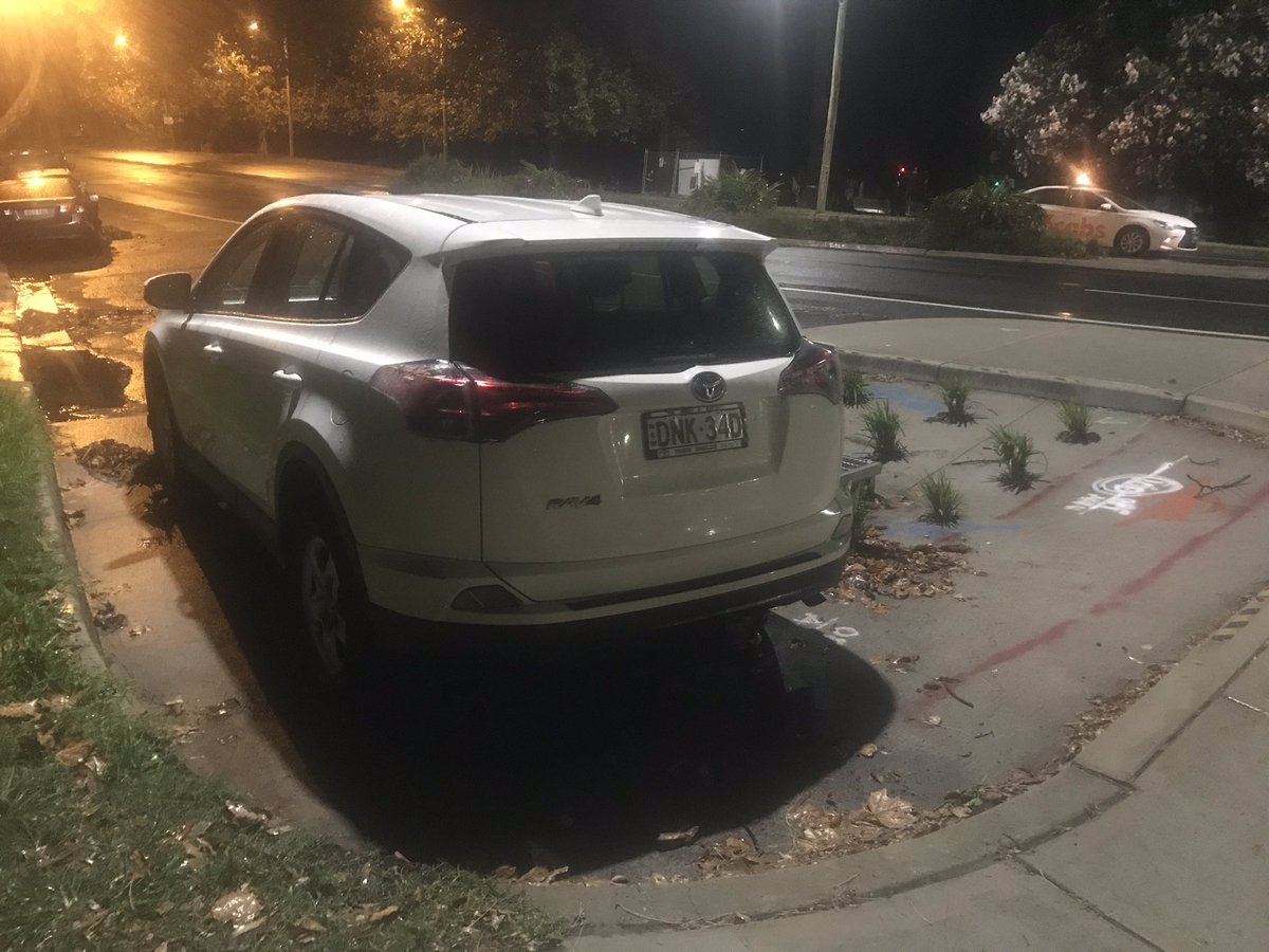 I guess they figured they hadn’t run over enough of these plants, so they’ve now backed up for better coverage.