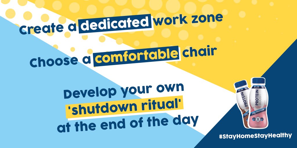 Hands up who's in the working from home crew 🙋 
We've got your back with these handy hints for bossing it! #StayHomeStayHealthy