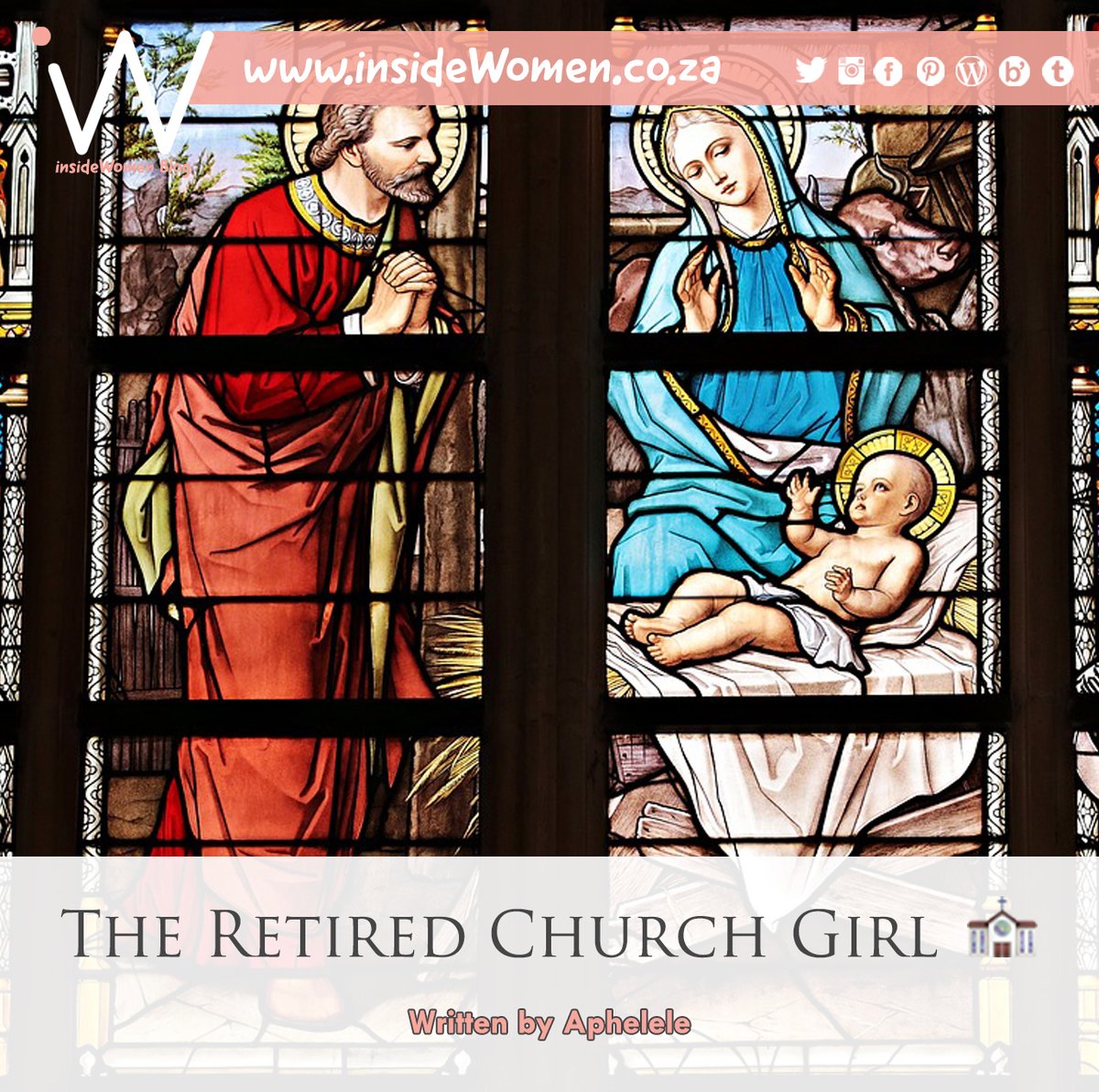 itsAphsie's tweet image. I originally wrote this #BlogPost in attempt to answer the dreaded: “How-come I no longer see you at church?” question 😩 OKAY - here’s why...

➡️ insidewomen.co.za/the-retired-ch… 

#insideWomenBlog #Spiritual #TheRetiredChurchGirl #Aphelele #Descriptive #OpinionPiece #UP_PHELELE 🇿🇦