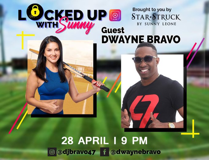 Are you ready for some interesting conversation with the very flamboyant @djbravo47 on #LockedUpWithSunny