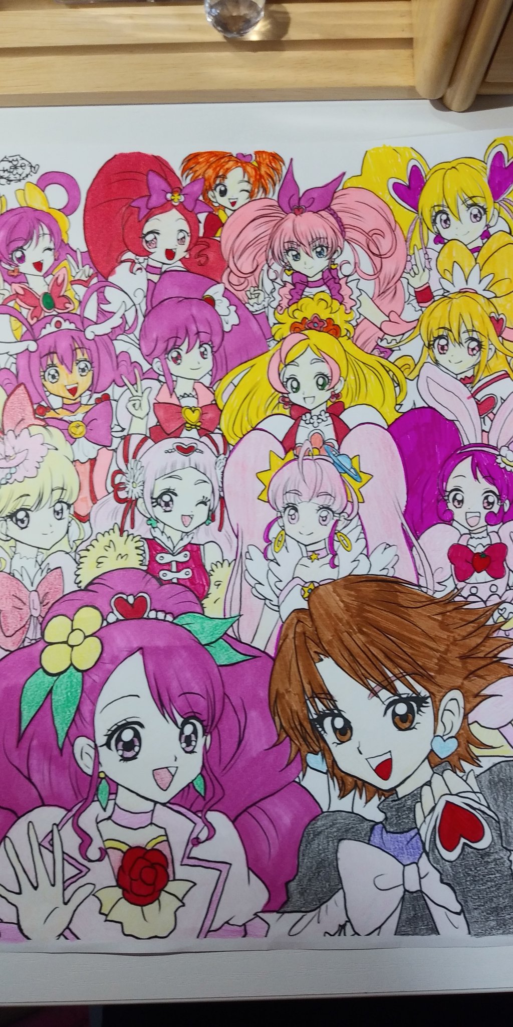 チビッコたちに朗報 しょこたんのプリキュアぬりえで おうち時間を チビッコたちに朗報 しょこたんのプリキュアぬりえで おうち時間を