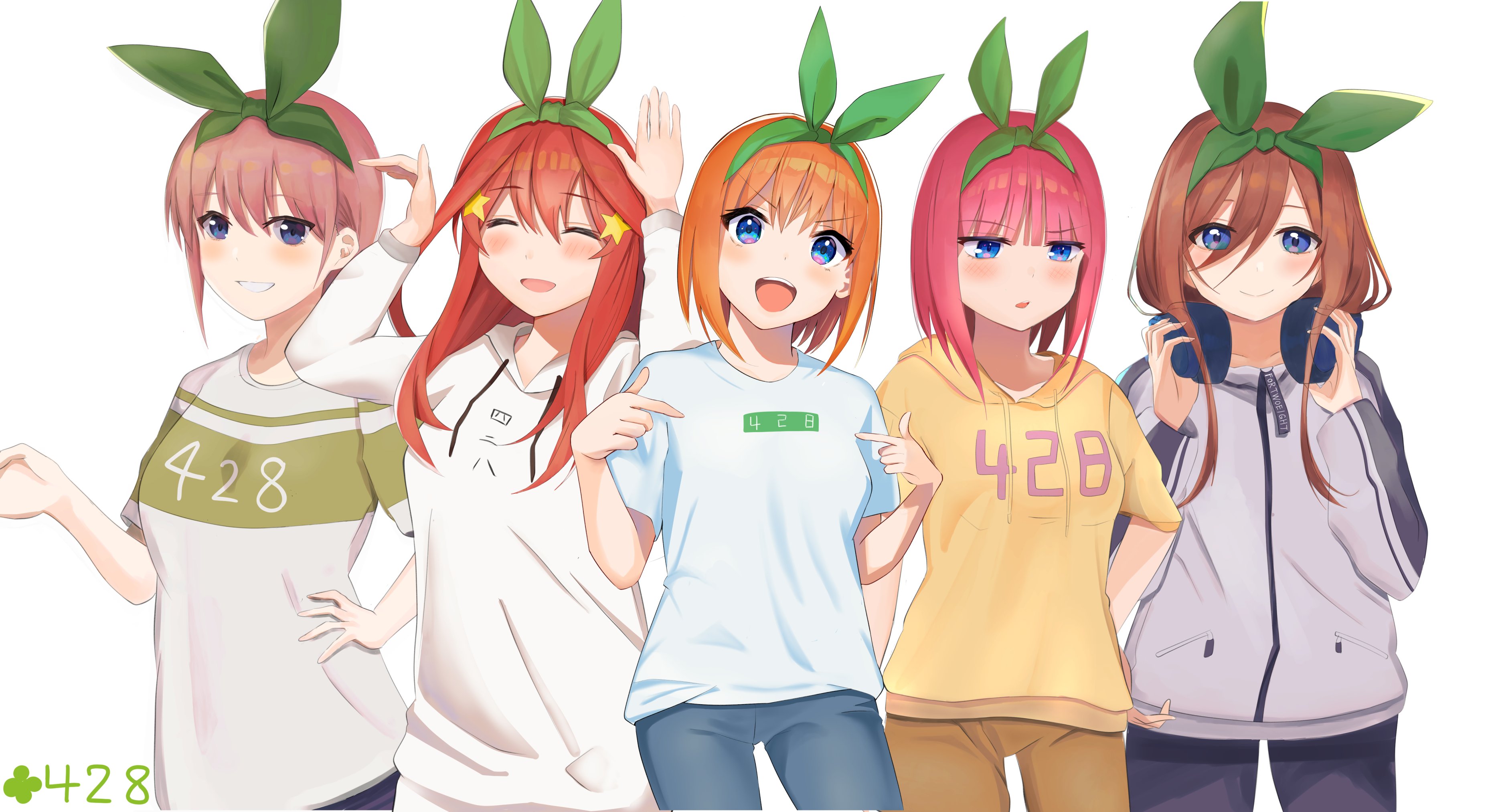 フェイ 五等分の428 五等分の花嫁 四葉の日