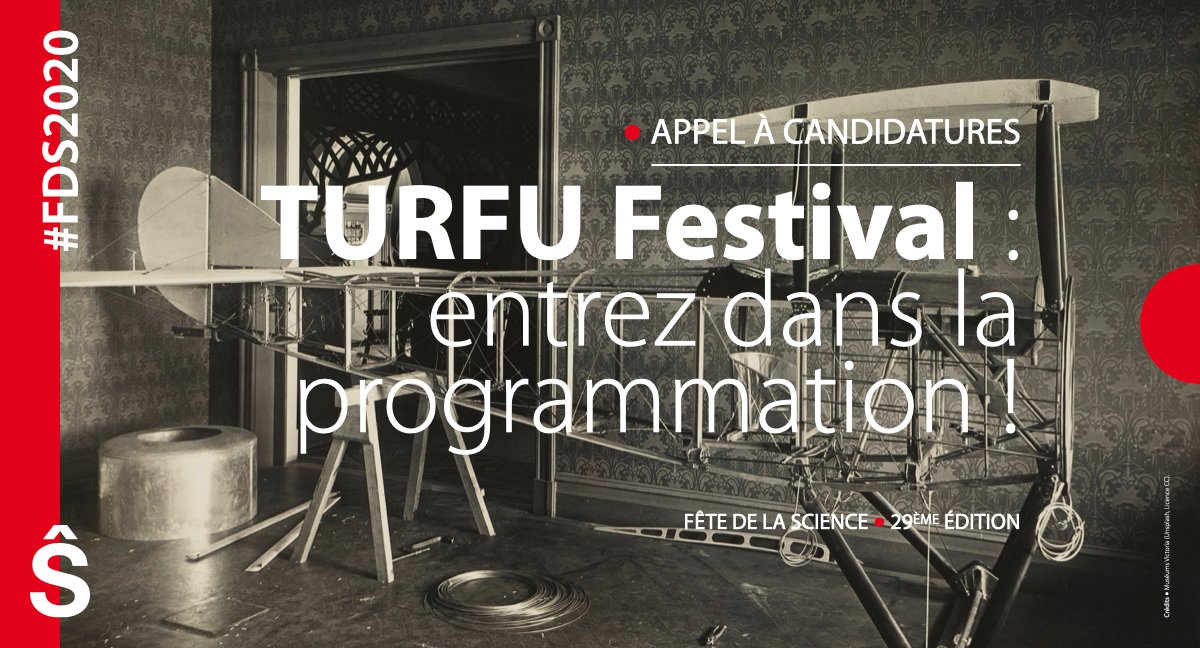 #FDS2020 🧪 ) Le @TurfuFestival est de retour pour une 5ème édition ! Vous souhaitez impliquer les publics dans vos travaux ? Vous avez un problème qui nécessite une solution ? <a href="/_LeDome/">Le Dôme</a> et <a href="/_casus/">Casus Belli</a> vous invitent à entrer dans la programmation ▶️ bit.ly/fdsn20-turfufe…