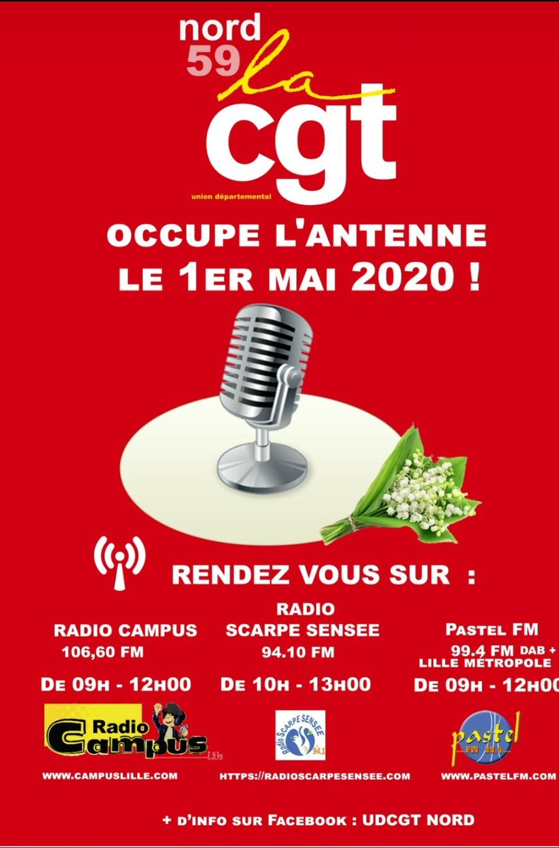 La CGT occupe l antenne le 1er mai
