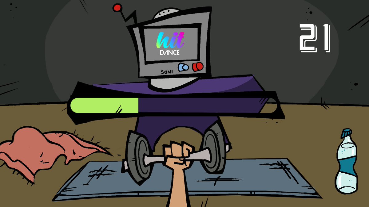 QDay (itch.io/jam/esne-week-…) por Pachamama (Celia Sáez-Bravo, Marya Bermejo y Marcos Romero <a href="/marcospoti/">Marcos Romero</a>) Es un clicker con tareas cotidianas de este confinamiento. Además tiene una intro muy graciosa. #ESNEGameJamOn