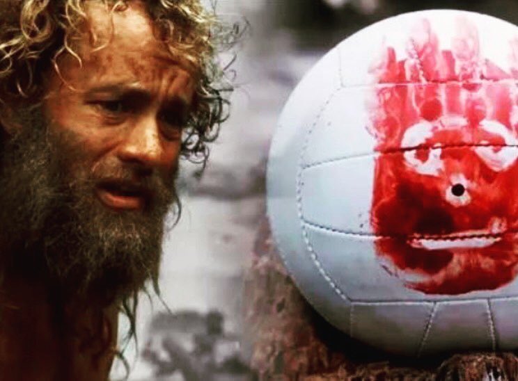 Day 36 of lockdown and this relationship is starting to make more and more sense! #lockdown #castaway #wilson #COVID2019  #covidー19uk