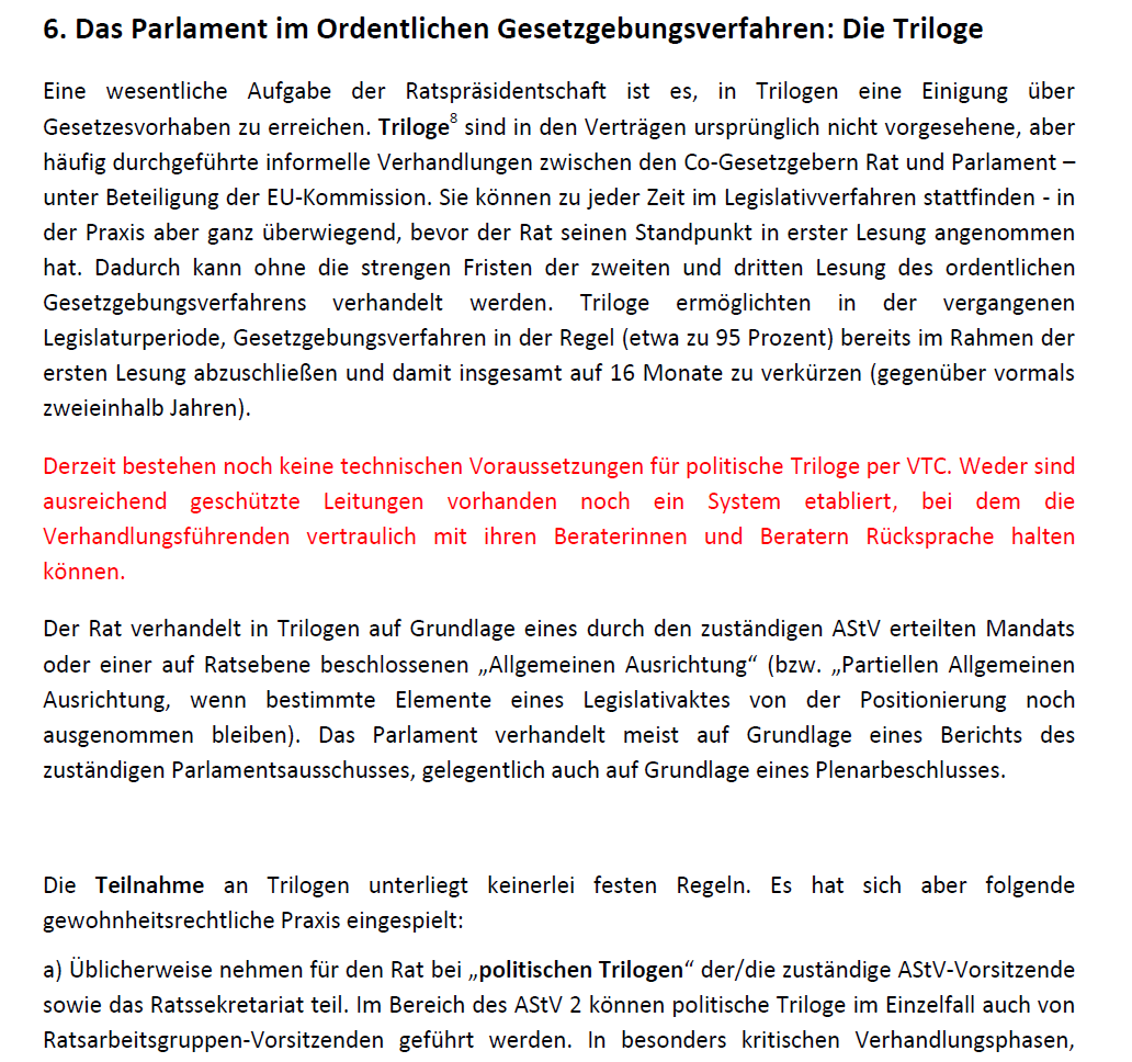 huettemann's tweet photo. Internal Snapshot in preparation of #EU2020DE on how to continue #trilogue in corona times...
#transparencyEU cc @EUombudsman @gabischoff
#EBDPolitik #TranzparenzEU https://t.co/W9avFg3ZEc