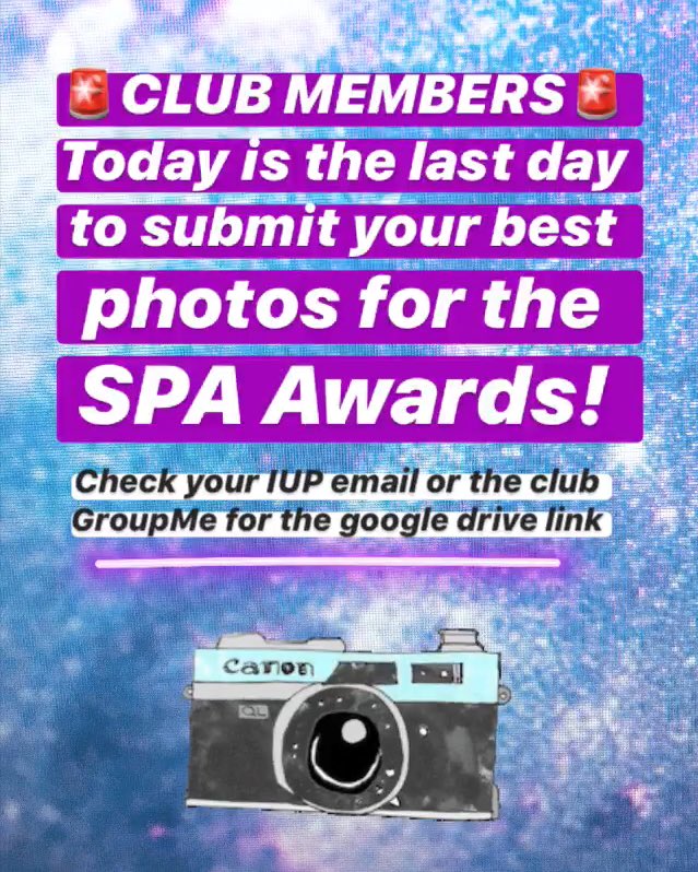 IUP Student Photography Association tweet media