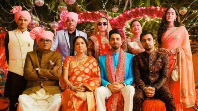 32. SHUBH MANGAL ZYAADA SAAVDHAN @PrimeVideoIN Its high time  @ayushmannk makes changes in his film selection. Good acting, witty oneliners CANT compensate for a weak script. @Farjigulzar &  @maanvigagroo are wonderful.  @raogajraj  @Neenagupta001 are too good. Rating- 6/10