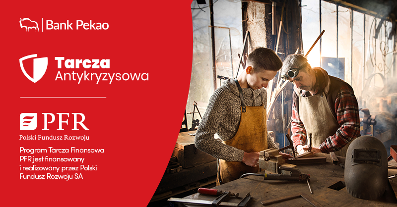 BankPekaoSA's tweet photo. Dołączamy do programu #TarczaFinansowaPFR dla Firm i Pracowników. „Wierzę, że pomoże to naszym klientom utrzymać płynność i wesprze ich w sytuacji, z którą się mierzymy” - M. #Zmitrowicz, wiceprezes #Pekao. 
@Grupa_PFR
➡️ https://t.co/qyQhniXBsE https://t.co/uY1Hh4AaGi
