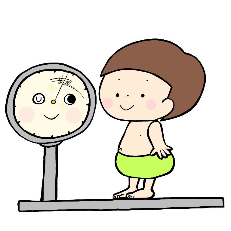 いま まい 5月のお便り 身体測定 保育園 幼稚園 子ども向けイラスト 身体測定 カットイラスト