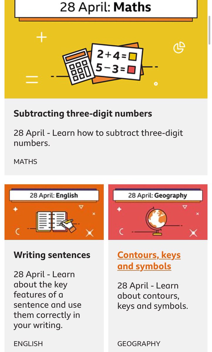 HolyFamilyL8_3L's tweet image. Subtracting three-digit numbers #ColumnMethod Don’t forget we always start subtracting the ones. In English, there are different types of sentences: statement, question, exclamation or command with @karimzeroual and @HackerTDog. In Geography, we are revisiting contour lines!