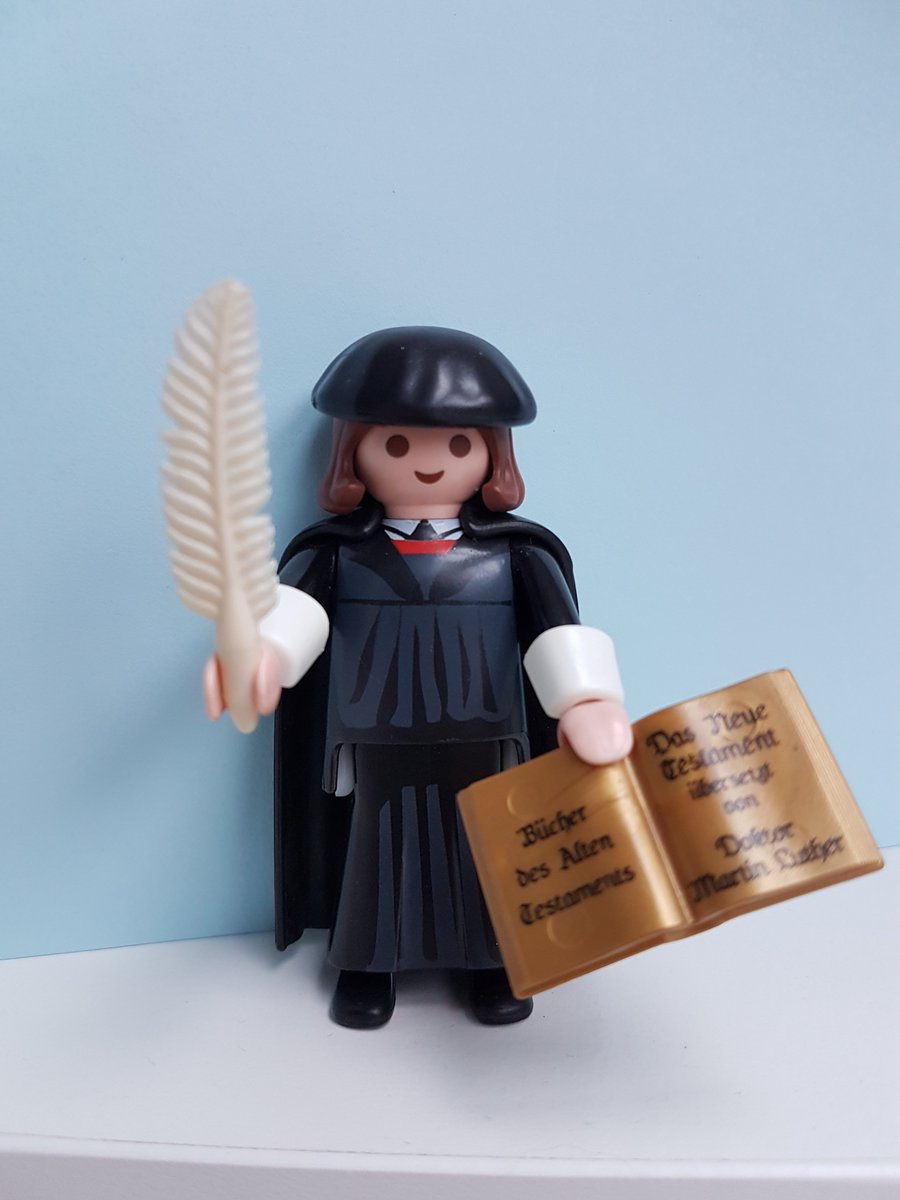 rosieweetch's tweet photo. On hearing that the new @britishmuseum collections online portal is up and running, I couldn't resist searching for the last object I added to it. What rare or glitzy archaeological marvel was it you ask? 

A plastic @PlaymobilUK figure of Martin Luther 

https://t.co/zXcWBAt3TD https://t.co/YmuS4KW0Mf