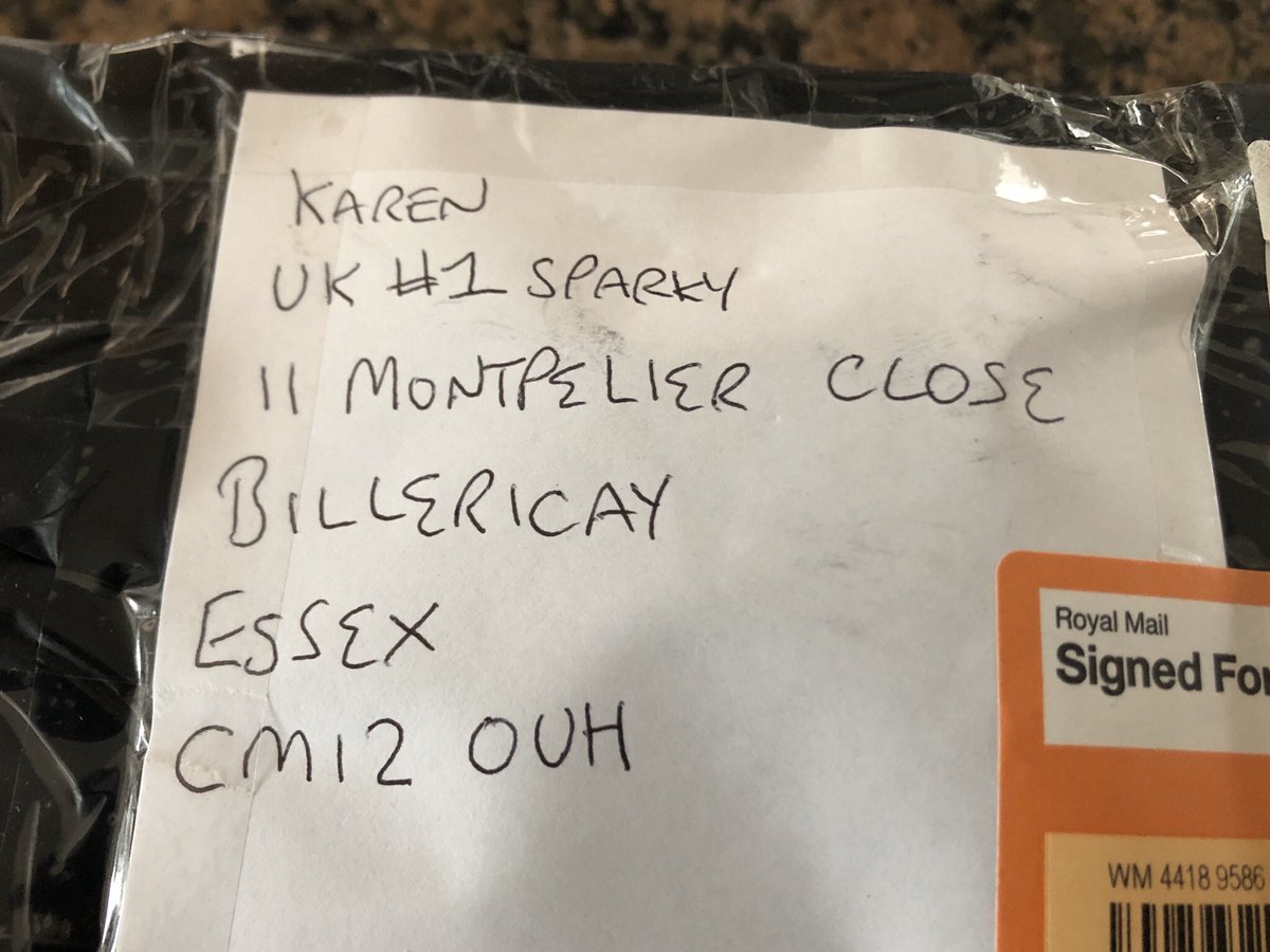Shes_ElectricUK's tweet photo. 💥Aw.....love receiving post like this 🙏🧡💥 #OffTheTools #BeKindToEachOther #TuesdayMotivation #FeelingTheLove https://t.co/ht2ZcJkPzf
