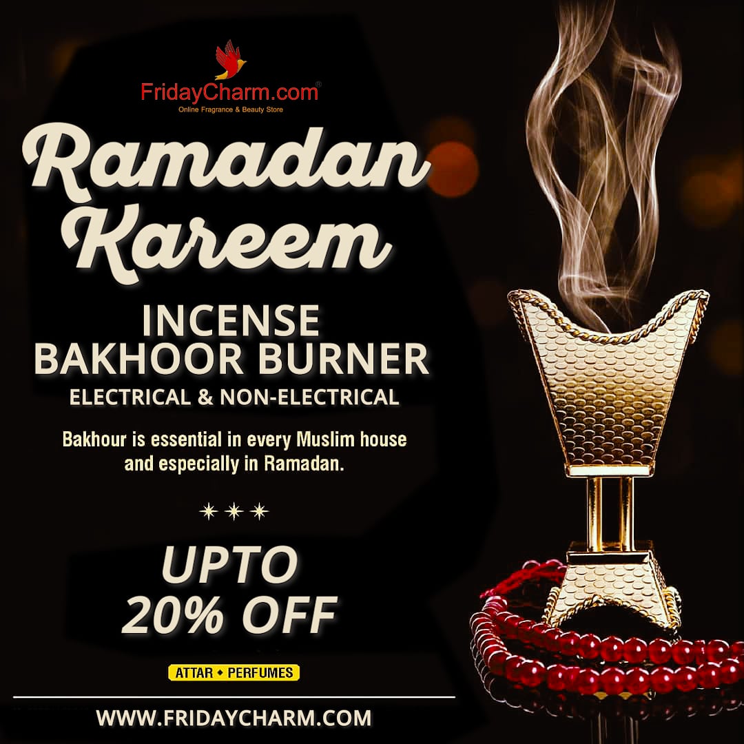 Check out our Exclusive Range of Bakhoor Burners for this Ramzan!!
#bakhoorburner #ramzanmubarak #bakhoor #ramzan2020 #fridaycharm