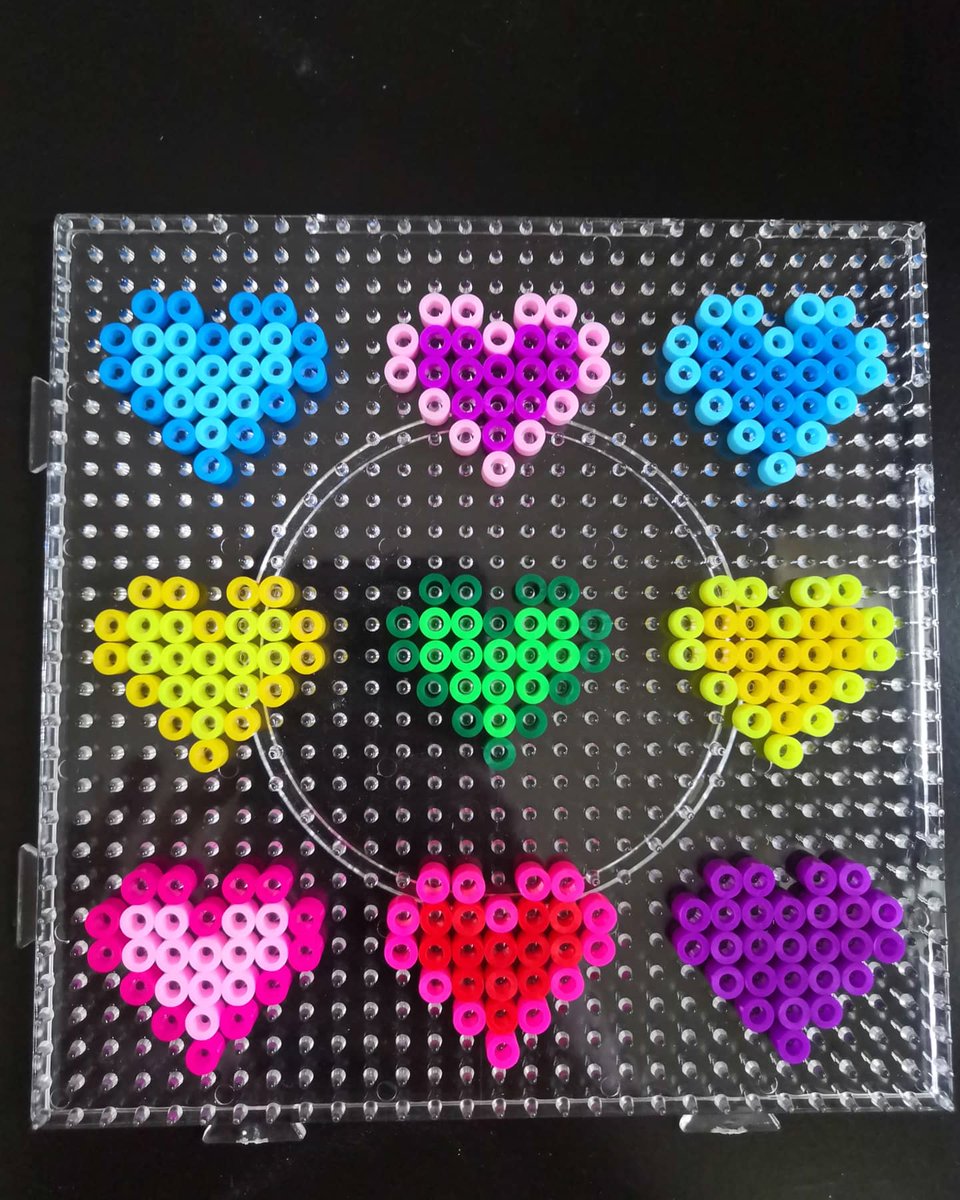 Aliciatan1991's tweet image. #拼豆 #percel 昨天加今天的成品。
🍀💜❤️💛💙🍓