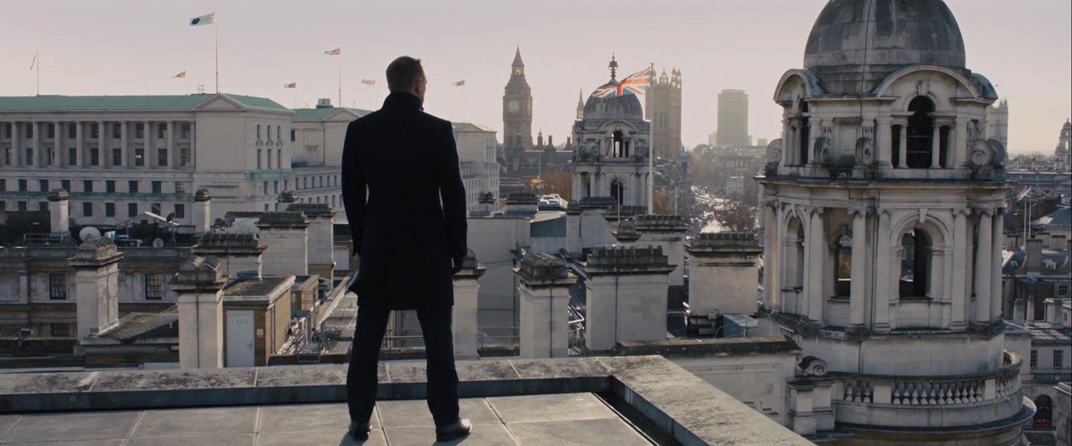  #Skyfall (2012) Think if The Dark Knight was a Sherlock episode. I realized it was released for  #Bond50 about 2/3rds in, & it works a lot better now that I’ve seen more Bond films to give moments context.PS. Shots are hard to pick w Deakins as DP  #007marathon  #Bond25  #JamesBond