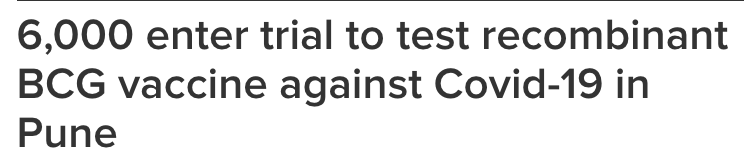 The largest human trial against CoVID-19 begins; involves 40 hospitals, reports TOI.Congratulations,  @dasgobardhan, for this idea.