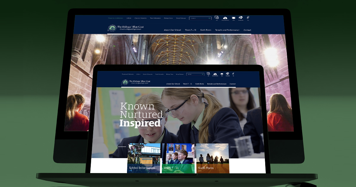 Our new school website has launched! We've been busy over the last few months working with <a href="/rowanagency/">Rowan Agency</a> to create and build a new site which is visually impressive, easy to navigate and will allow us to share the latest information and Bishops' news! bishopschester.co.uk