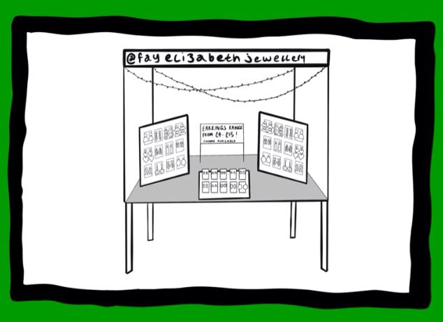 Fancy a pair of new earrings to brighten up this grey day? 
Head over to our virtual market and see Fay Elizabeth Jewellery for handmade creations galore! 
Follow this link stallmcr.com/virtualstall to shop.