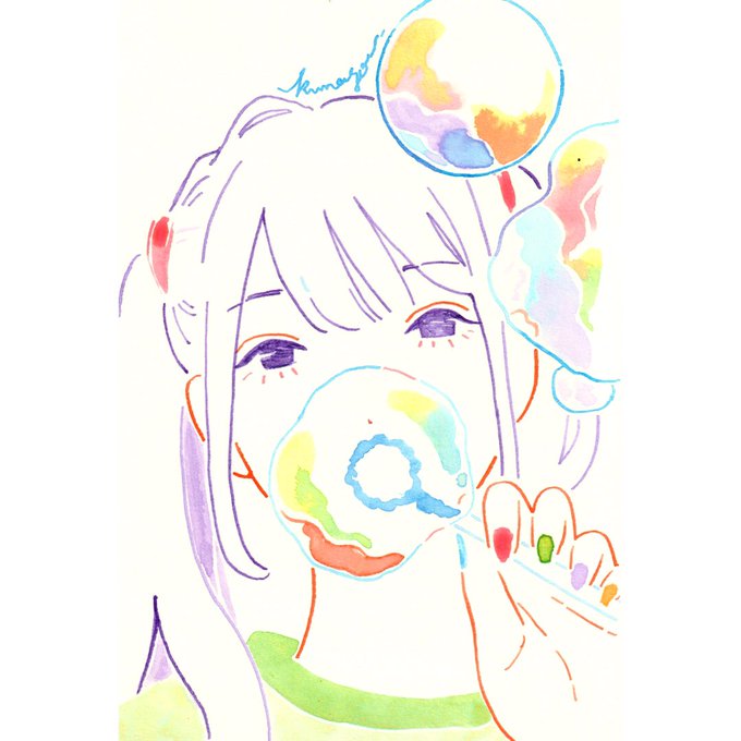 「泡 白髪」のTwitter画像/イラスト(新着)｜15ページ目