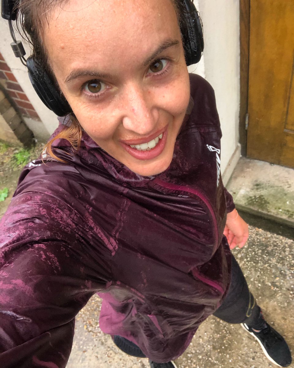 CharlieCW's tweet image. Drenched this morning running...
Loved it, refreshing, head clearing and nobody about. 
#runningintherain 🏃‍♀️