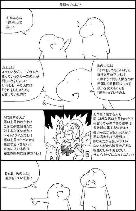 差別ってなに? 